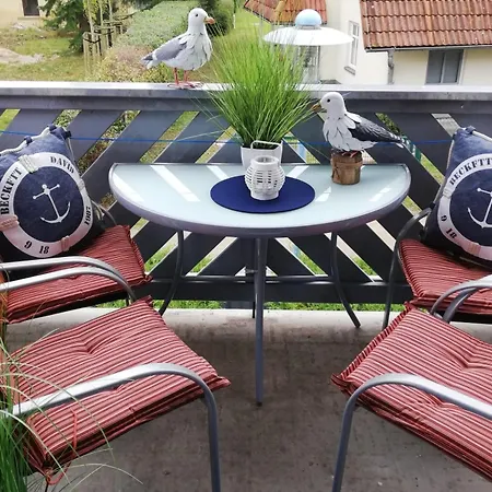 Wellenherz - Mit Balkon, 3 Sz, Nah Am Hafen Lejlighed Breege